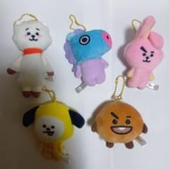 BT21 ぬいぐるみキーホルダーセットのサムネイル