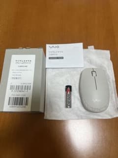 VAIO ワイヤレスマウス VJ8MS1AW 本体のサムネイル