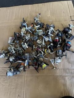 ジャンク品 スピニングリール多数セット 40点 - メルカリ