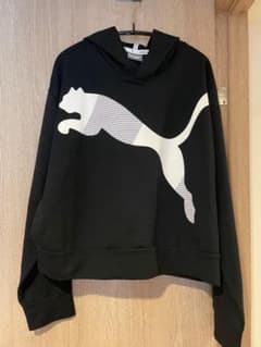 PUMA　ミニ丈パーカー　黒のサムネイル