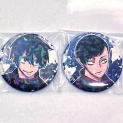 G*U様 桃源暗鬼 淀川真澄 並木度馨 ホログラム缶バッジ レア 希少