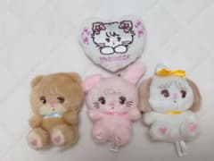 Mousse ぬいぐるみキャラクター　4点セットのサムネイル