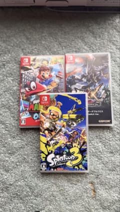Nintendo Switch スプラトゥーン3 マリオオデッセイなどまとめ売り Nintendo Switch スプラトゥーン3 マリオオデッセイなどまとめ売り