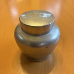 乾茂號造 / 茶入 】煎茶道具 壺型 錫製 時代物 茶壺 茶筒 - メルカリ