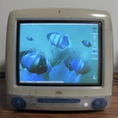 Apple iMac G3 ブルー PCディスプレイ本体とキーボード ノスタルジーにひたるな！ 発売20周年を迎える｢初代iMac｣はひどい