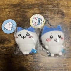 ちいかわ ムン顔ハチワレ&スポーツ狩りなハチワレ マスコット ムンワレ