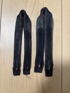 面紺鹿乳革(手縫い)下付け用　着用時15cmのサムネイル