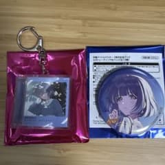 学園アイドルマスター 2周年 CD型キーホルダー　缶バッチのサムネイル