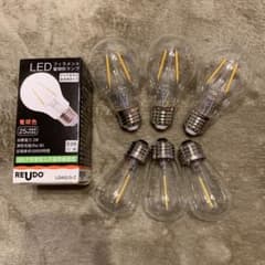 【7点セット】LED電球  クリアガラスのサムネイル