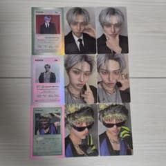ATEEZ GOLDENHOURpart.5 封入 トレカ ミンギ コンプセット - メルカリ