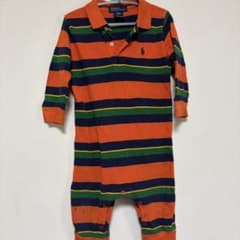 Polo by Ralph Lauren カバーオール 18M ボーダーのサムネイル