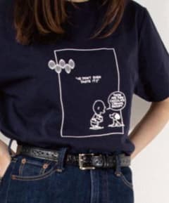 スヌーピーチョコレート　新品Tシャツ　Mサイズのサムネイル