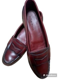 COLE HAAN コールハーン　ペニーローファー　バーガンディ　ワインのサムネイル