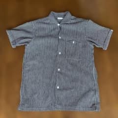 ☆WAREHOUSE☆ヒッコリーシャツ/ワークシャツ/半袖/日本製サイズ40 ☆WAREHOUSE☆ヒッコリーシャツ/ワークシャツ/半袖/日本製サイズ40
