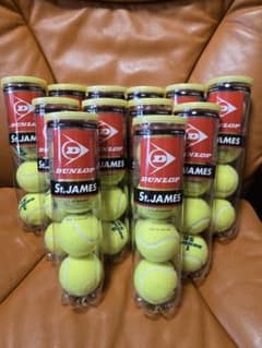 DUNLOP St.JAMES テニスボール 4個入り×12缶 新品未開封 - メルカリ