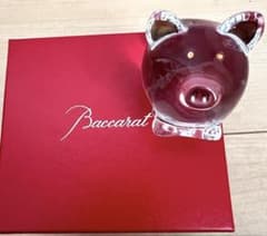 【 新品未使用・箱付き 】Baccarat クリスタル 豚の置物 新品未使用・箱付き 】Baccarat クリスタル 豚の置物 - メルカリ