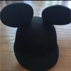 耳付きハット ミッキー 帽子 ミッキーコスプレ にも 大人サイズのサムネイル