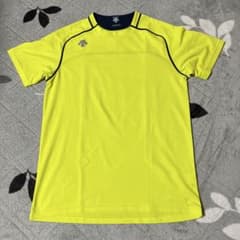 DESCENTE DRMJA50 蛍光イエロー Tシャツ Lサイズのサムネイル