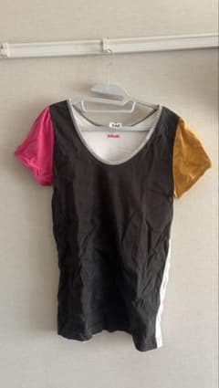 vintage X-girl CRAZY COLOR Tシャツ　サイズ2のサムネイル