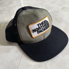 THE NORTH FACE メッシュキャップ オリーブ/ブラック　KMのサムネイル