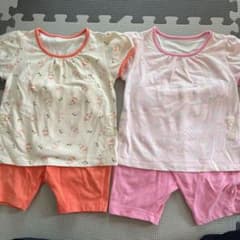 ユニクロ パジャマ 女の子　80のサムネイル