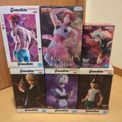 未開封】HUNTER×HUNTER フィギュア まとめ売り 6点セット - メルカリ