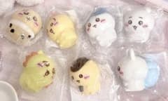ちいかわ　ぷかぷかソフビミニフィギュア 7種類セット 未開封 お値引〇のサムネイル
