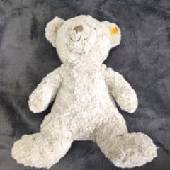 【匿名配送】タグ付きのベージュのSteiffテディベア　約33cm 匿名配送】タグ付きのベージュのSteiffテディベア 約33cm - メルカリ