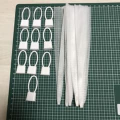 みかんネット(短、白)10本のサムネイル