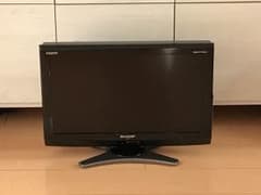 液晶テレビ SHARP AQUOS 20型のサムネイル