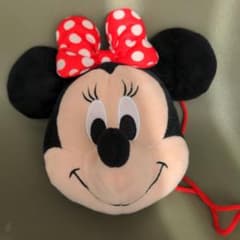 ミニーちゃん　ミニーマウス　首さげポシェットのサムネイル