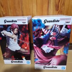 ワンピース Grandista シャンクス バギー フィギュア 2種のサムネイル