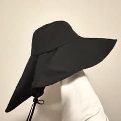 UVカットハット　鍔広・日焼け防止のサムネイル