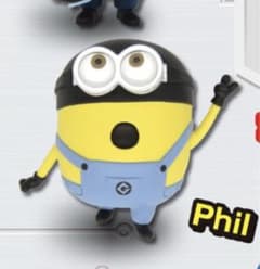 괴도 그루의 미니언 초변신 스탠드 피규어 가챠 필rl phil