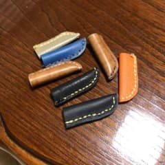 本革 鉛筆キャップのサムネイル