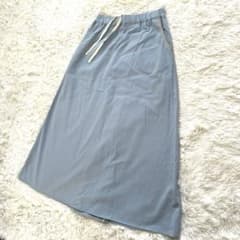POU DOU DOU Flare Skirt, Light Blue, Size M