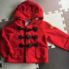 ANAPkids  クマ耳フードダッフルコート80cmのサムネイル