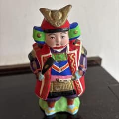 津屋崎人形　五代目　原田半蔵　雛人形　土人形 津屋崎人形 五月人形 原田半蔵 伝統工芸 美術 侍 兜 節句 郷土 - メルカリ