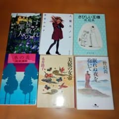 文庫本まとめ売り 6冊セット 日本文学 小説のサムネイル