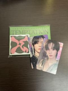txt temptation weverse ver ヨンジュン　トレカのサムネイル