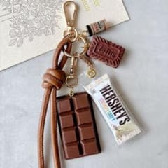 294》 キーホルダー じゃらじゃらキーホルダー バッグチャーム 板