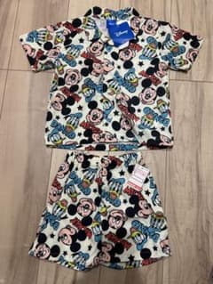 Disney 미키 도널드 반팔 셔츠 90