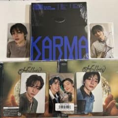 Stray Kids KARMA 未開封Hollow開封済2枚+フォトカードのサムネイル