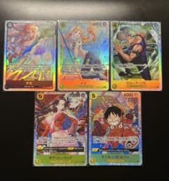 ワンピースカードゲーム SR 5枚セット まとめ売りのサムネイル