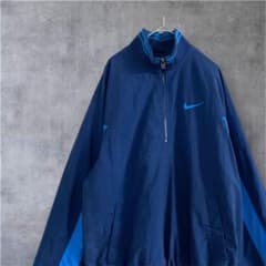 【即完売品】ナイキ✩刺繍ロゴ　ハーフジップ　ナイロンジャケット 2025年最新】Yahoo!オークション -nike ナイキ ナイロンジャケット