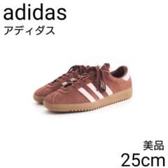 美品 アディダス バミューダ レザー クラシック スニーカー ローカット