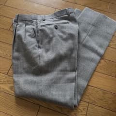 a.v.v HOMME チェック柄 スラックスのサムネイル