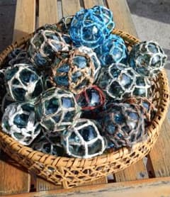 ガラス 浮き玉 60個 約8センチ前後 - メルカリ