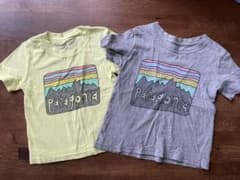 パタゴニア　キッズ　Tシャツ　2枚セットのサムネイル