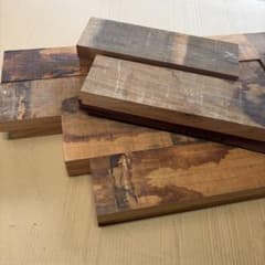 端材　カリン　荒板材　様々なサイズ⑥のサムネイル